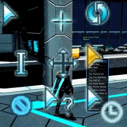 Phantasy Star Online 2 animated mouse cursor