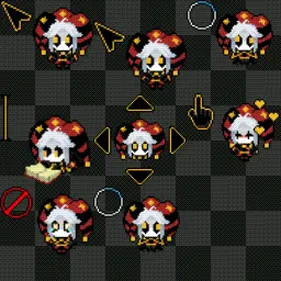 pierrot the freak circus animated mouse cursor