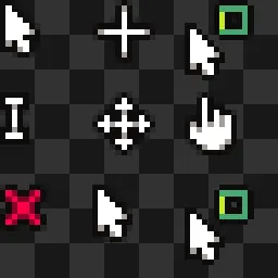 Familiar Pixel Cursors