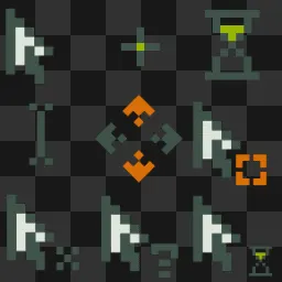 PixelFun animated mouse cursor