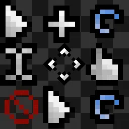 PixelMini W11 animated mouse cursor