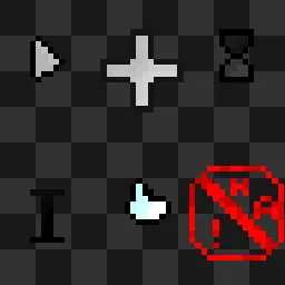 pixel's! mouse cursor