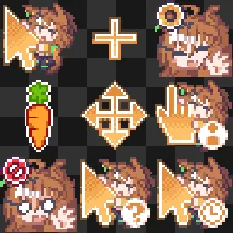 pixloen's uma cursors