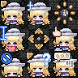 Poebe wuwa animated mouse cursor