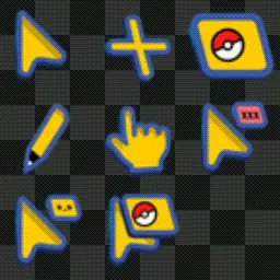 Pokemon animated mouse cursor