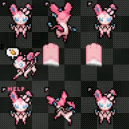 Pokemon - Sylveon Cursor Cute