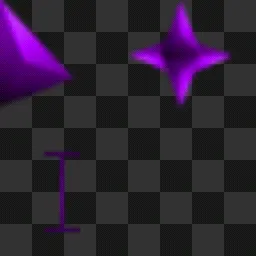 purple mouse cursor