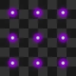 Purple Glowing Dot mouse cursor