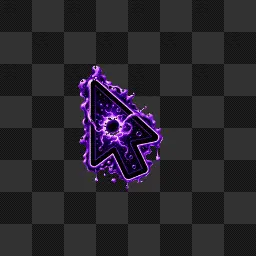 Purple Vortex animated mouse cursor