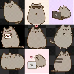 Pusheen mouse cursor
