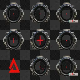 R6 ACOG 1 mouse cursor