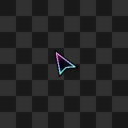 rainbow animated mouse cursor