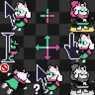 Ralsei Cursor Pack