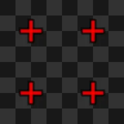 red cross mouse cursor