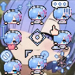 Rem animated mouse cursor