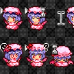 Remilia Scarlet animated mouse cursor