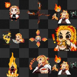 Rengoku mouse cursor