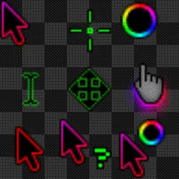RGB Chroma animated mouse cursor