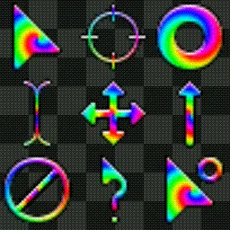 RGB-Mouse animated mouse cursor