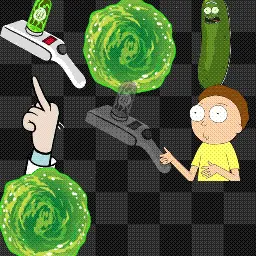Rick a frame animated mouse cursor
