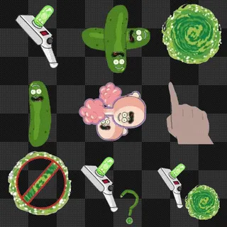Rick and Morty mouse cursor