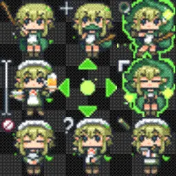 Ryuu Lion danmachi animated mouse cursor