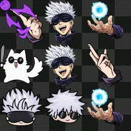 Satoru Gojo Jujutsu Kaisen animated mouse cursor