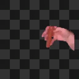 sausage animated mouse cursor