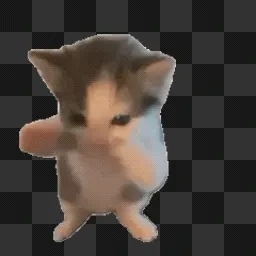 Scuba Cat animated mouse cursor
