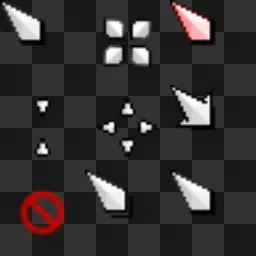 Simplified animated mouse cursor