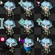 Sinon Asada (GGO) animated mouse cursor
