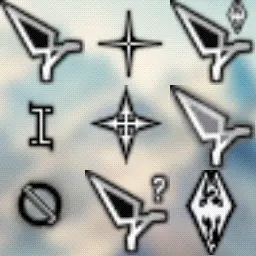 Skyrim animated mouse cursor