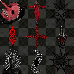 Slipknot animated mouse cursor