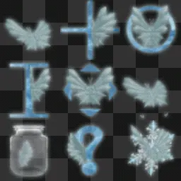Snow Butterfly animated mouse cursor