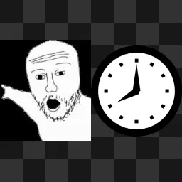 soyjak pointing mouse cursor