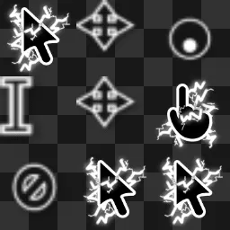 Special eletric animated mouse cursor