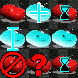 spinning tomato animated mouse cursor