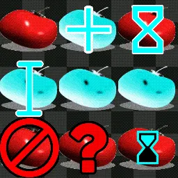 spinning tomato animated mouse cursor