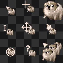 SpinningDog animated mouse cursor