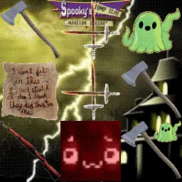 Spooky's Jumpscare mansion cursor