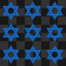 Star of david mouse cursor