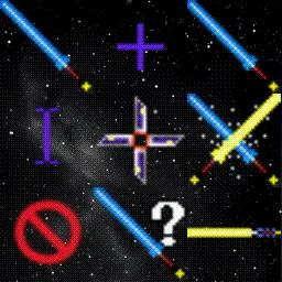 Starwars Blue Lightsaber animated mouse cursor