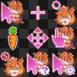 T.M. Opera O (Umamusume) animated mouse cursor