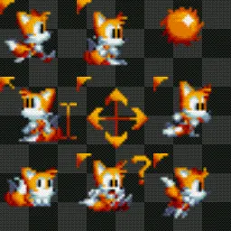 Tails animated mouse cursor
