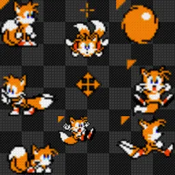 tails animated mouse cursor