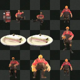 TEAM FORTESS 2 ENGINEER animated mouse cursor