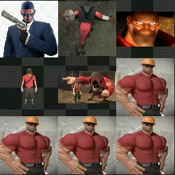 Team Fortress 2 animated mouse cursor