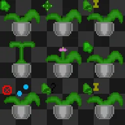 кустики/the bushes mouse cursor