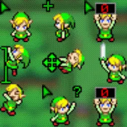 The Legend of Zelda - Link Cursors