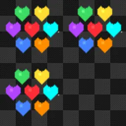 The Seven Souls + Pointing Hand animated mouse cursor